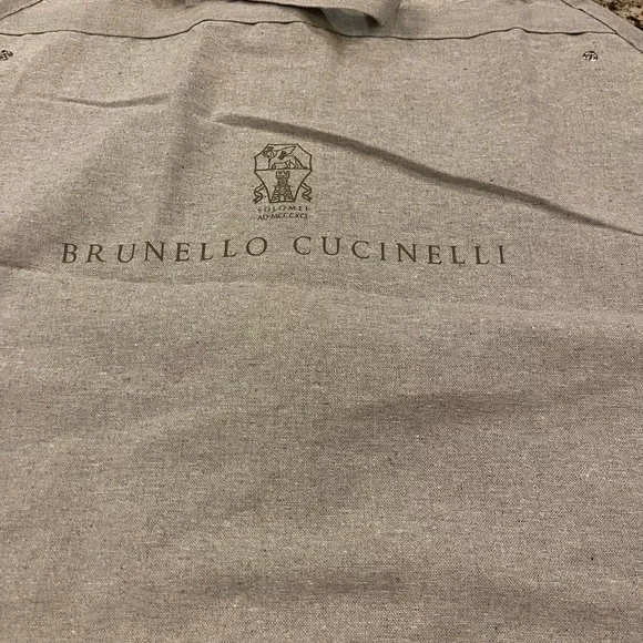 Medium Brunello Cucinelli Designer garment bags.